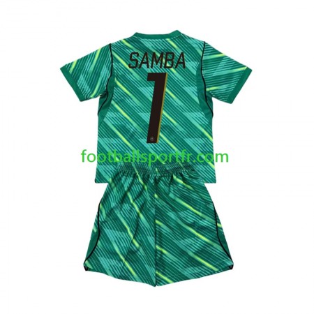 Tenue France Brice Samba 1 Gardien Enfant Troisieme Coupe du monde 2026 Maillot de Foot